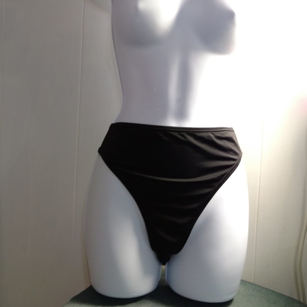 New Island Escape Black Large Bikini Bottom